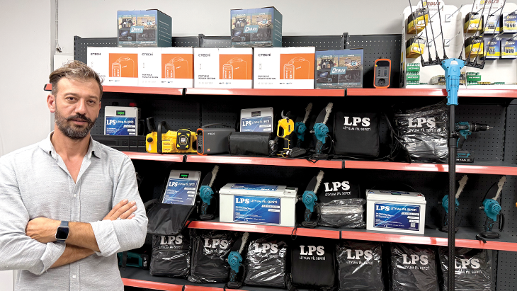 Aydın’ın tek lityum akü üreticisi; LPS